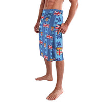 Fiji Masi Tapa Lavalava Coat Of Arms - Polynesian Pride