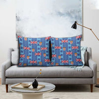 Fiji Masi Tapa Pillow Cover Coat Of Arms LT05 - Polynesian Pride