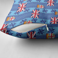 Fiji Masi Tapa Pillow Cover Coat Of Arms LT05 - Polynesian Pride