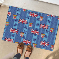 Fiji Masi Tapa Rubber Doormat Coat Of Arms LT05 - Polynesian Pride