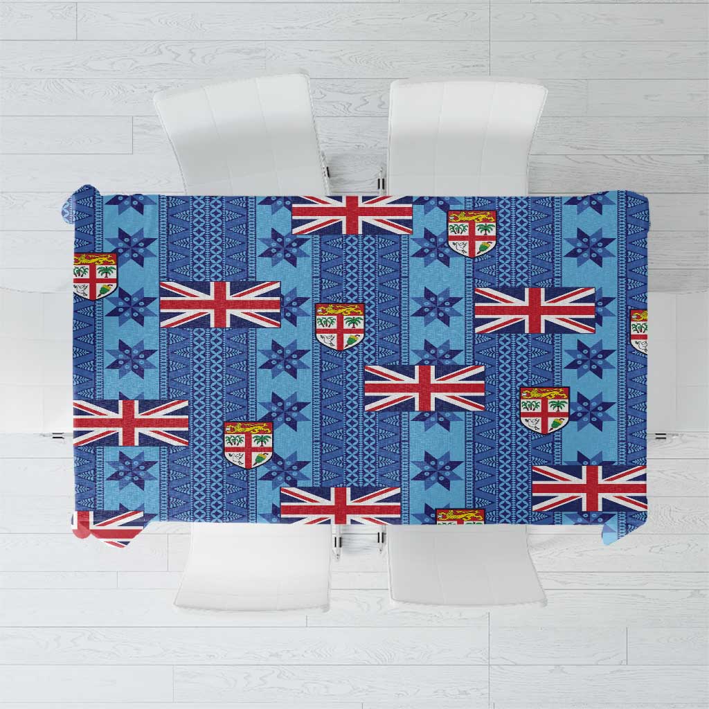Fiji Masi Tapa Tablecloth Coat Of Arms - Polynesian Pride