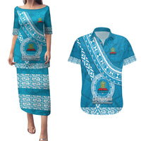 custom-lavengamalie-college-couples-matching-puletasi-dress-and-hawaiian-shirt-tongan-kupesi-pattern
