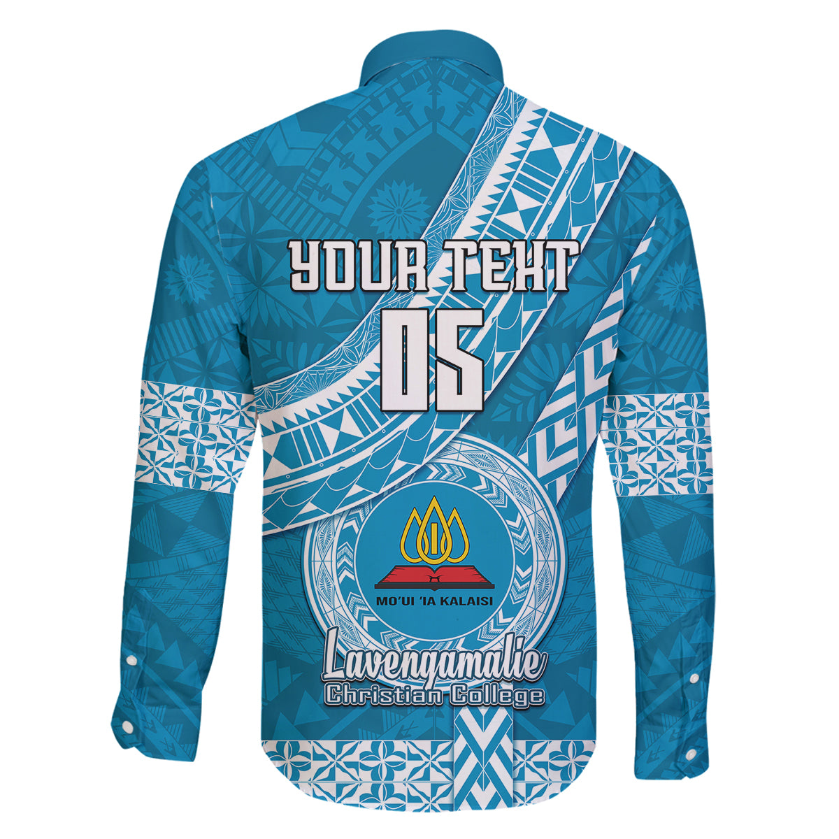 Custom Lavengamalie College Family Matching Puletasi Dress and Hawaiian Shirt Tongan Kupesi Pattern LT05 - Polynesian Pride