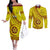 custom-tonga-high-school-couples-matching-off-the-shoulder-long-sleeve-dress-and-long-sleeve-button-shirts-tongan-kupesi-pattern