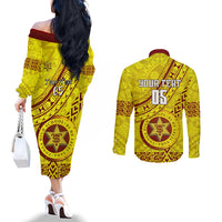 custom-tonga-high-school-couples-matching-off-the-shoulder-long-sleeve-dress-and-long-sleeve-button-shirts-tongan-kupesi-pattern
