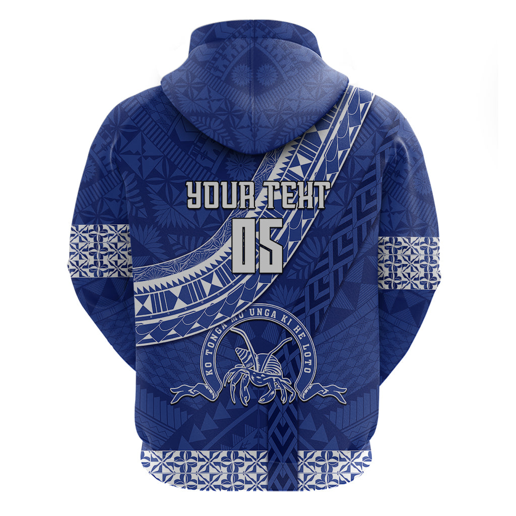 Custom Tupou College Hoodie Tongan Kupesi Pattern LT05 - Polynesian Pride
