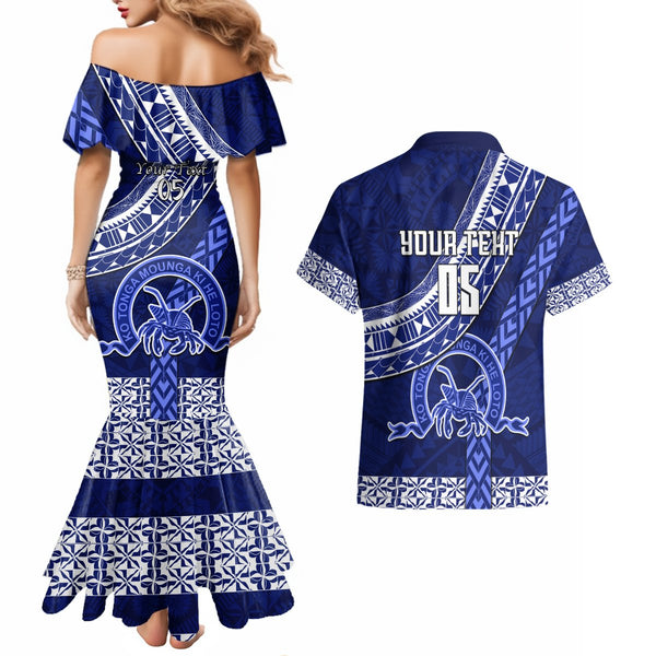 Queen Salote College Tonga Puletasi Dress Kupesi Style - Ver02 LT7 main image 1