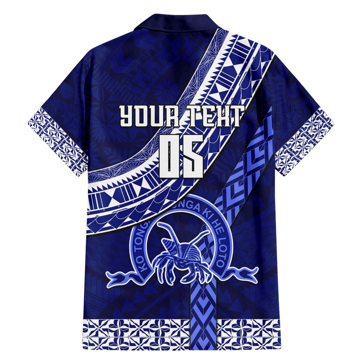 Custom Queen Salote College Hawaiian Shirt Tongan Kupesi Pattern LT05 - Polynesian Pride