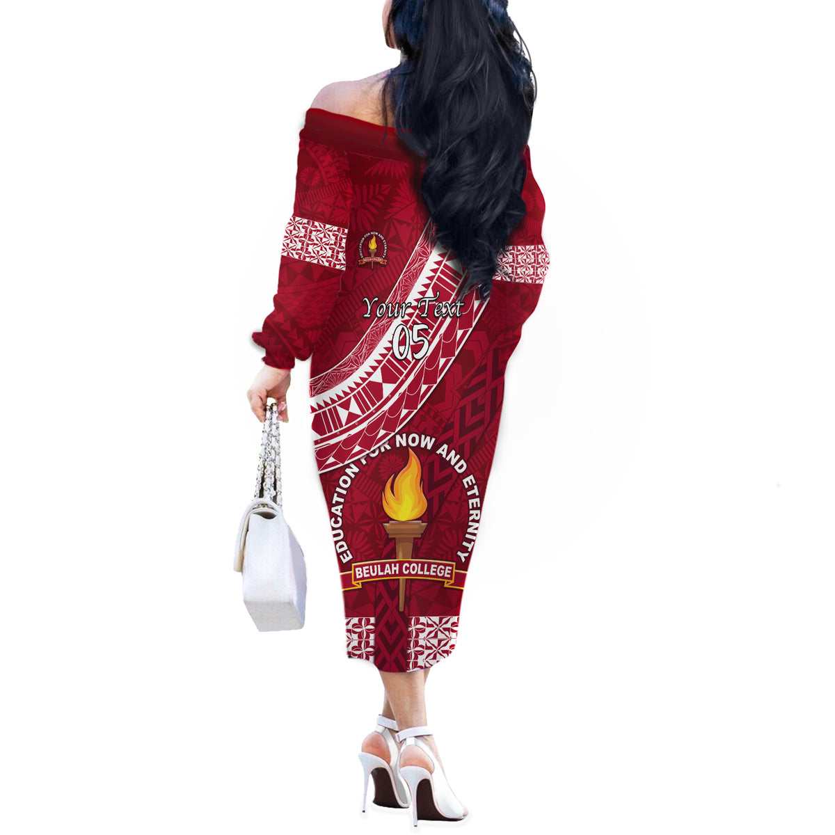 custom-beulah-college-off-the-shoulder-long-sleeve-dress-tongan-kupesi-pattern