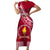 custom-beulah-college-short-sleeve-bodycon-dress-tongan-kupesi-pattern