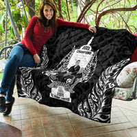 New Zealand Rugby Quilt The Haka With Champions Cup LT05 - Polynesian Pride