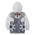Hawaii Kid Hoodie Barkcloth Pattern Vintage Style LT05 - Polynesian Pride