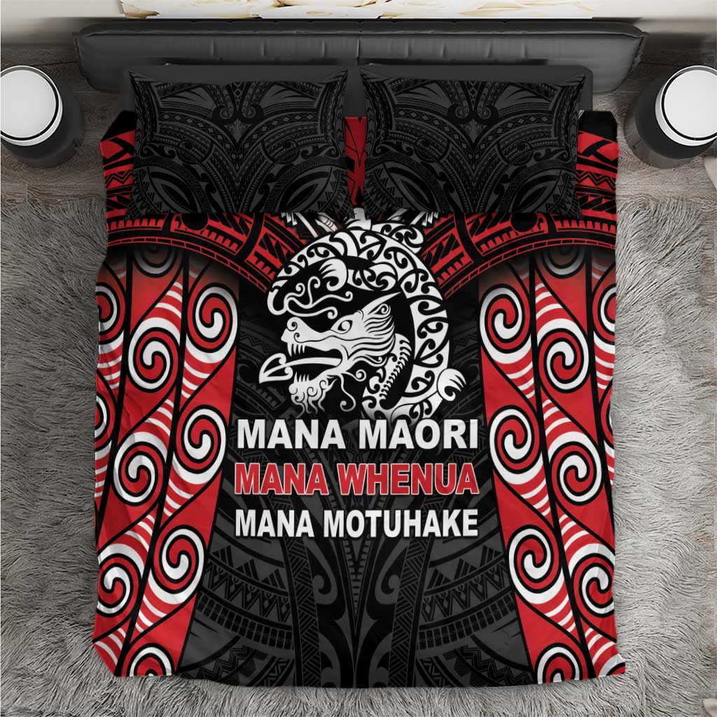 Aotearoa Mana Maori Bedding Set Toitu Te Tiriti