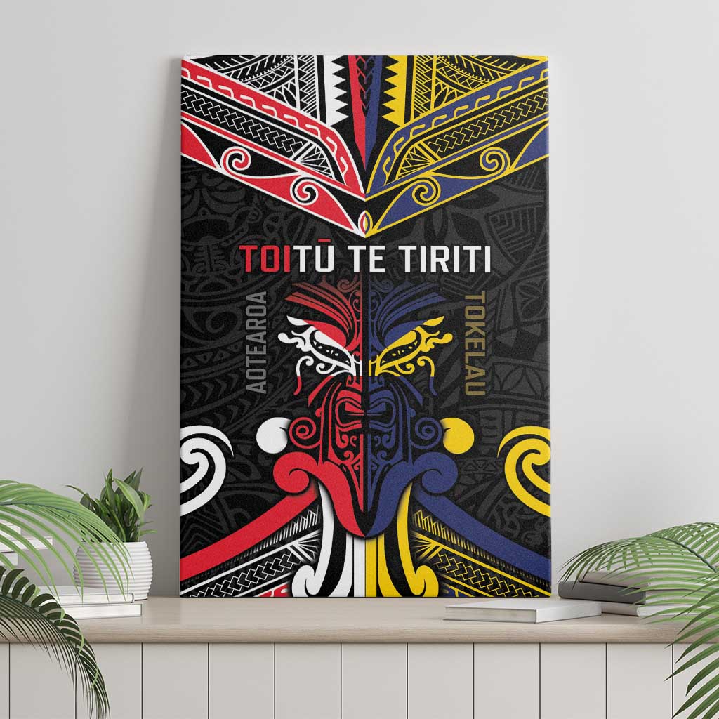 Tokelau And Aotearoa Canvas Wall Art Together For Te Tiriti O Waitangi