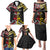 Niue And Aotearoa Family Matching Puletasi and Hawaiian Shirt Together For Te Tiriti O Waitangi