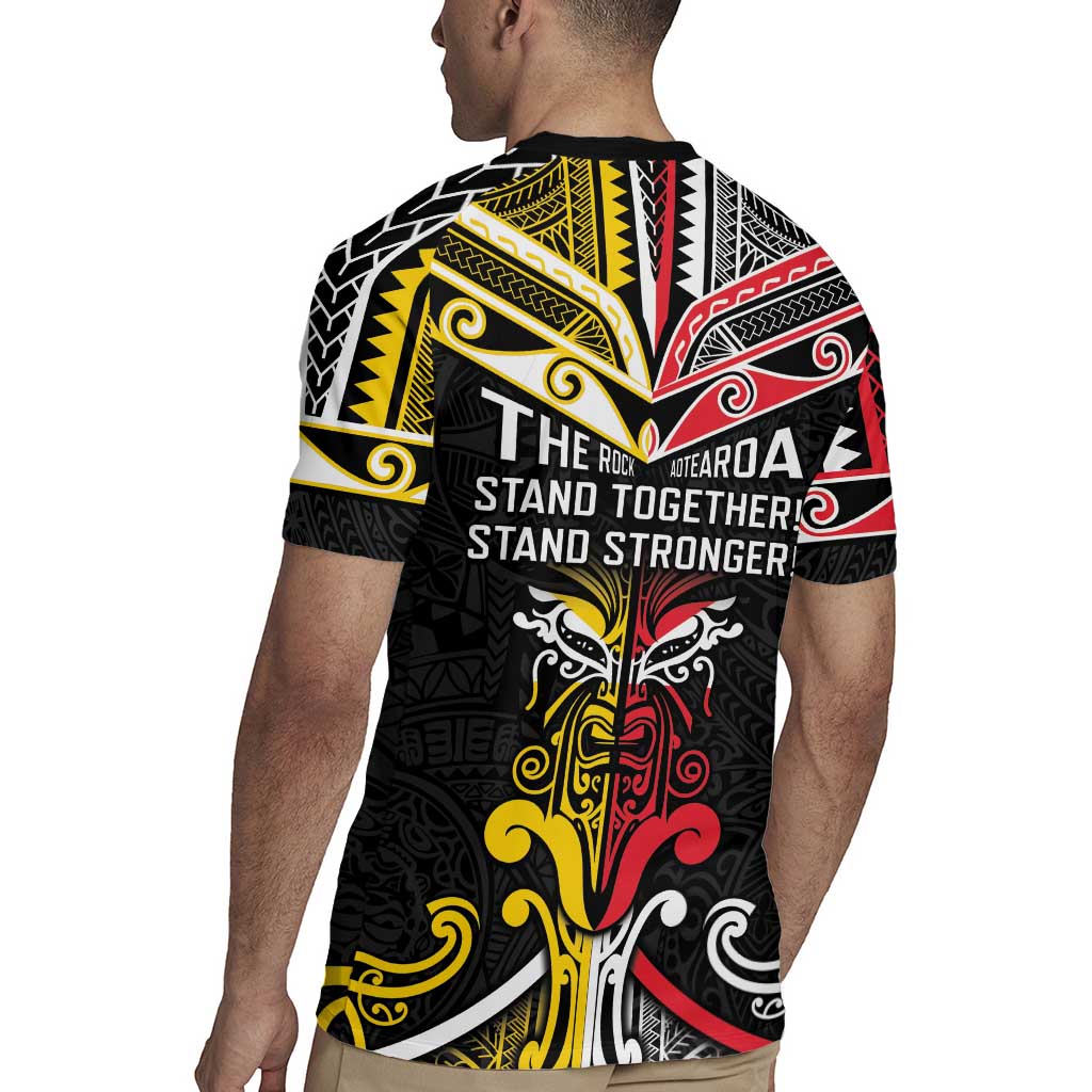 Niue And Aotearoa Rugby Jersey Together For Te Tiriti O Waitangi