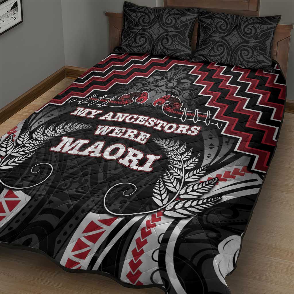 Aotearoa Quilt Bed Set Proud To Be Maori