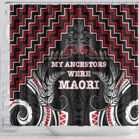 Aotearoa Shower Curtain Proud To Be Maori LT05 - Polynesian Pride