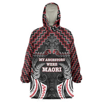 Aotearoa Wearable Blanket Hoodie Proud To Be Maori