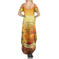 New Zealand And Australia ANZAC Day Summer Maxi Dress Sinai Palestine Campaign Lest We Forget LT05 - Polynesian Pride
