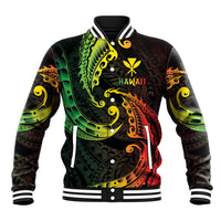 AAPI Heritage Month Baseball Jacket Kanaka Maoli Polynesian Tribal Wave