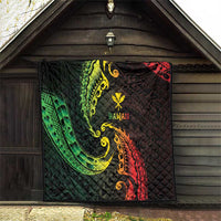 AAPI Heritage Month Quilt Kanaka Maoli Polynesian Tribal Wave