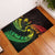 AAPI Heritage Month Rubber Doormat Kanaka Maoli Polynesian Tribal Wave