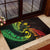 AAPI Heritage Month Rubber Doormat Kanaka Maoli Polynesian Tribal Wave
