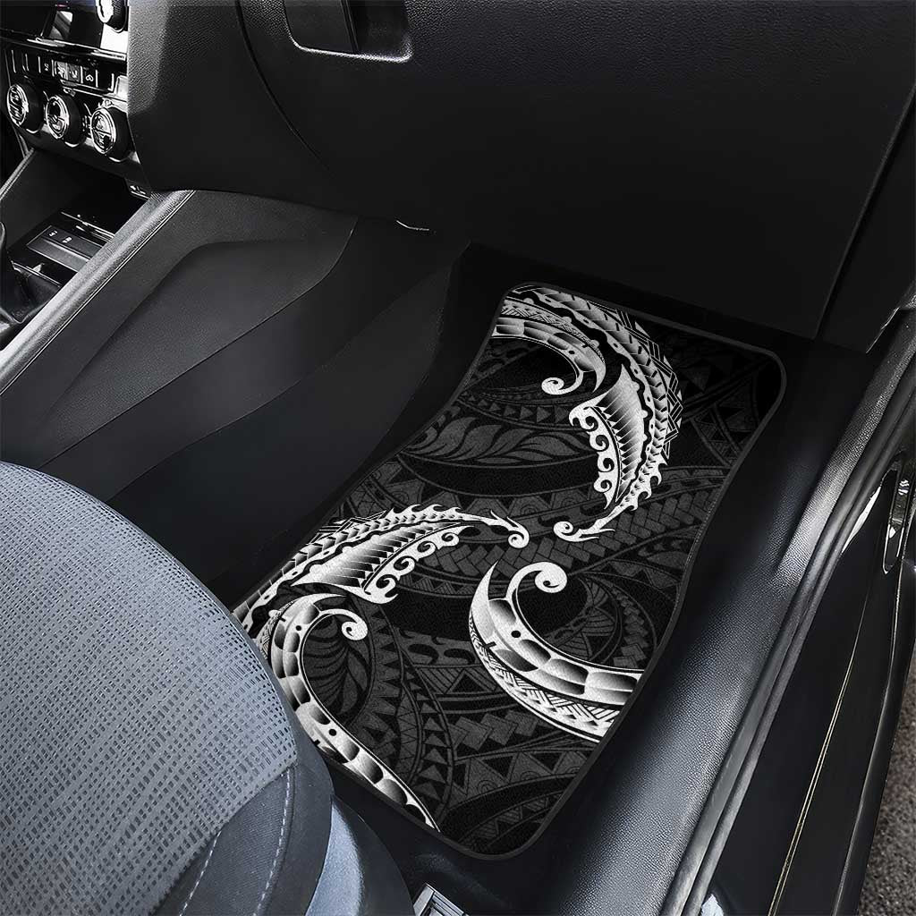AAPI Heritage Month Car Mats American Samoa Polynesian Tribal Wave