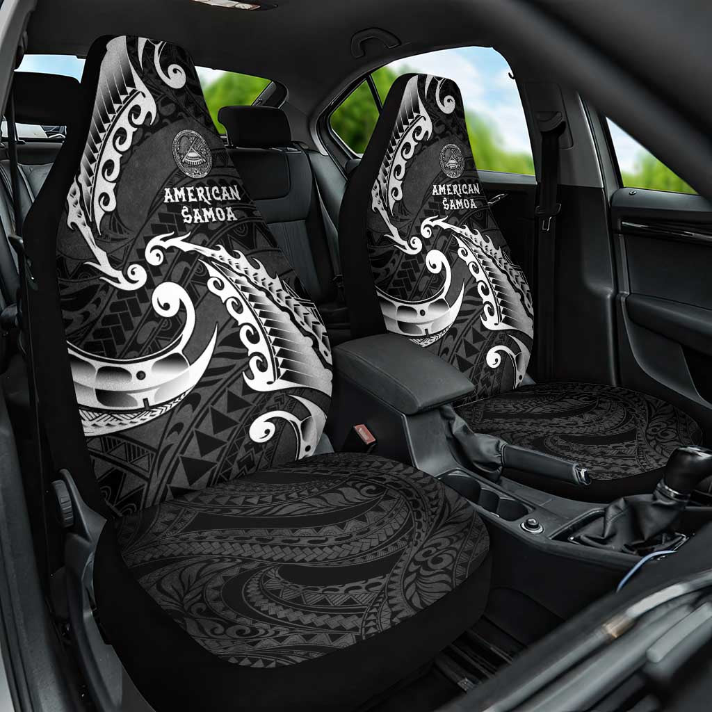 AAPI Heritage Month Car Seat Cover American Samoa Polynesian Tribal Wave
