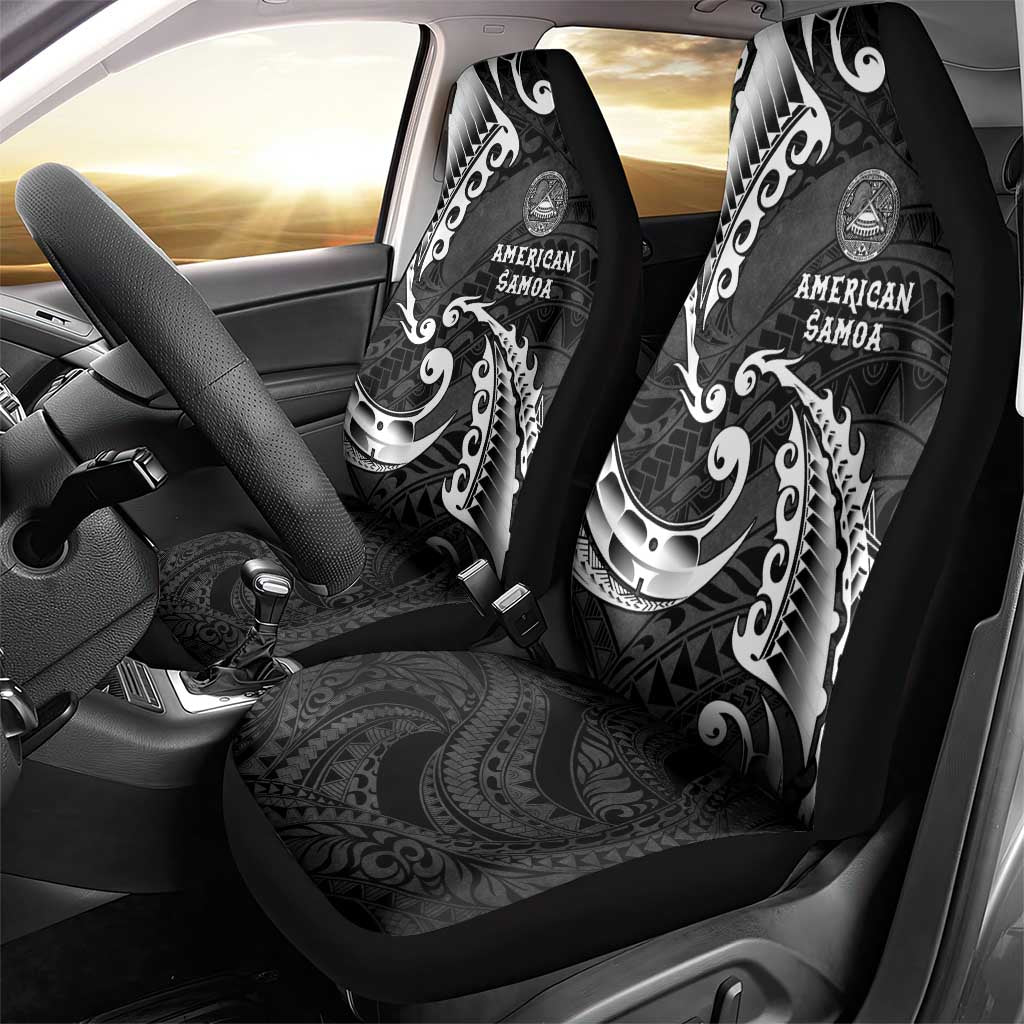 AAPI Heritage Month Car Seat Cover American Samoa Polynesian Tribal Wave