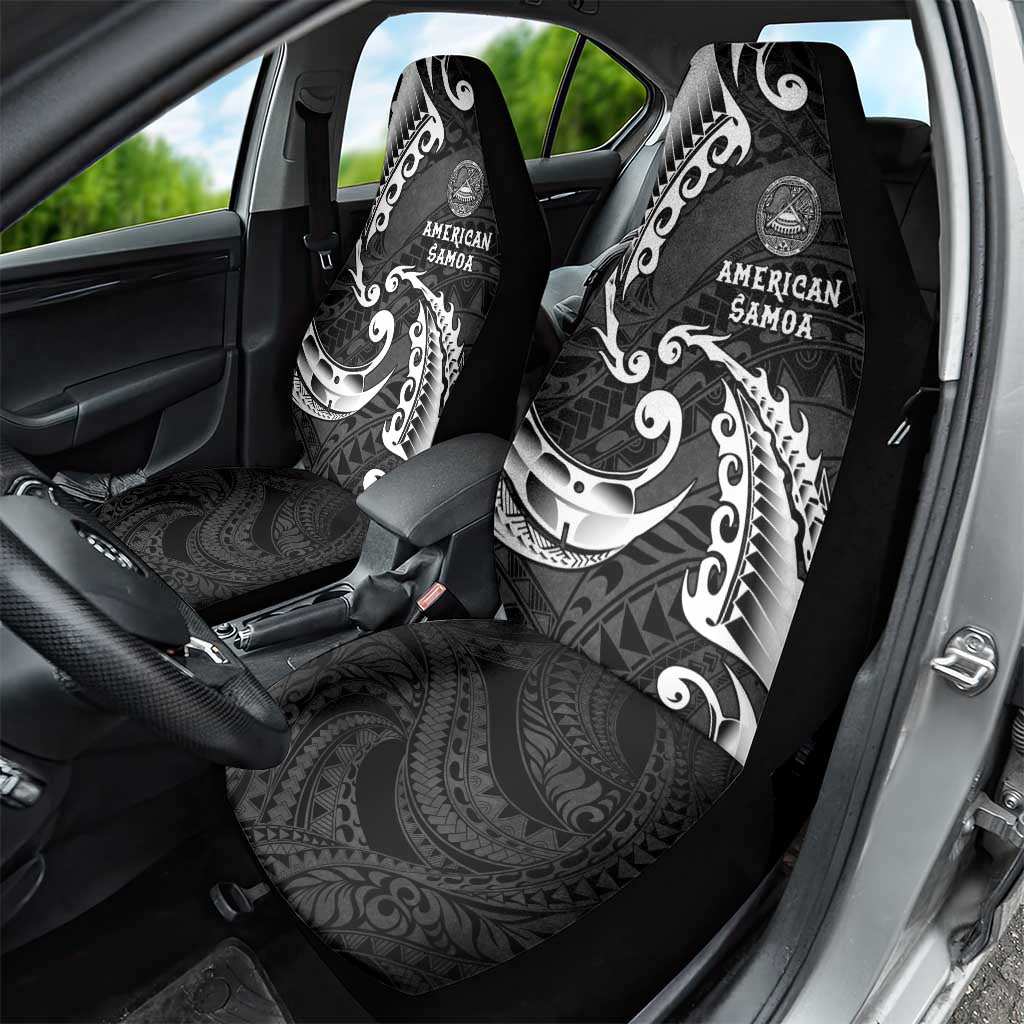 AAPI Heritage Month Car Seat Cover American Samoa Polynesian Tribal Wave