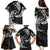 AAPI Heritage Month Family Matching Puletasi and Hawaiian Shirt American Samoa Polynesian Tribal Wave