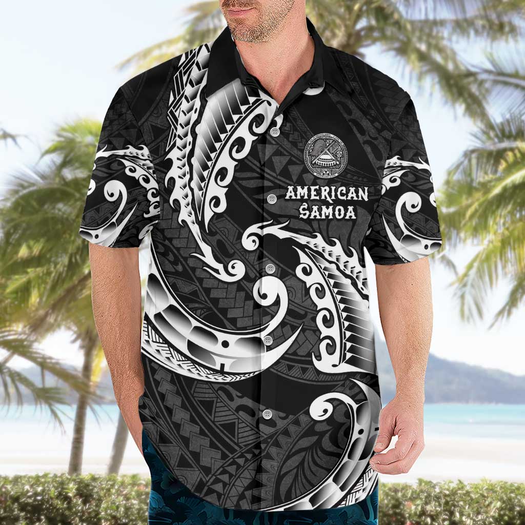 AAPI Heritage Month Hawaiian Shirt American Samoa Polynesian Tribal Wave LT05 - Polynesian Pride
