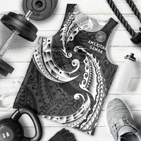 AAPI Heritage Month Men Tank Top American Samoa Polynesian Tribal Wave