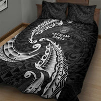 AAPI Heritage Month Quilt Bed Set American Samoa Polynesian Tribal Wave