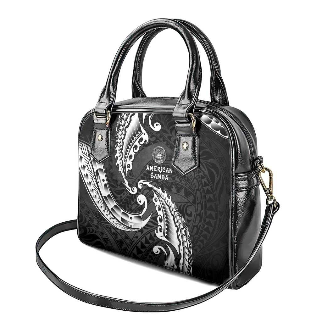 AAPI Heritage Month Shoulder Handbag American Samoa Polynesian Tribal Wave LT05 - Polynesian Pride