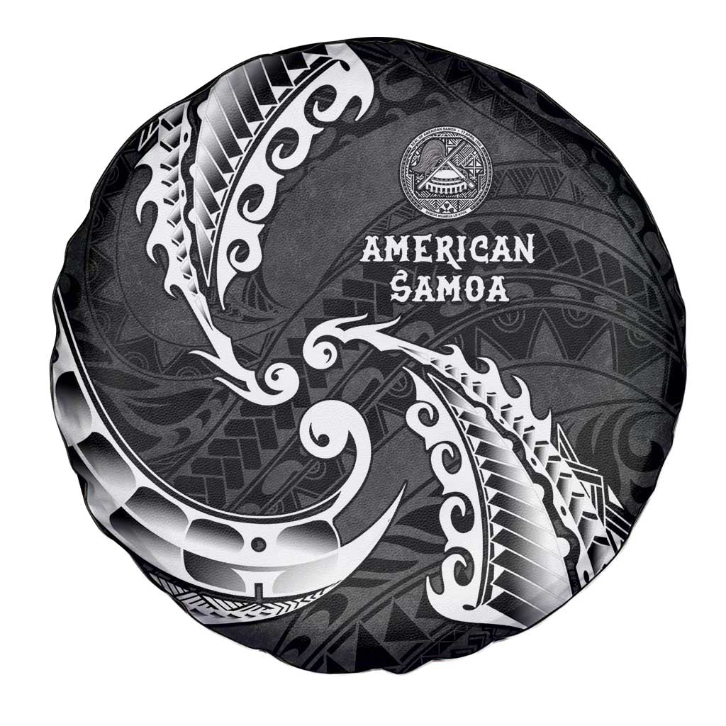 AAPI Heritage Month Spare Tire Cover American Samoa Polynesian Tribal Wave