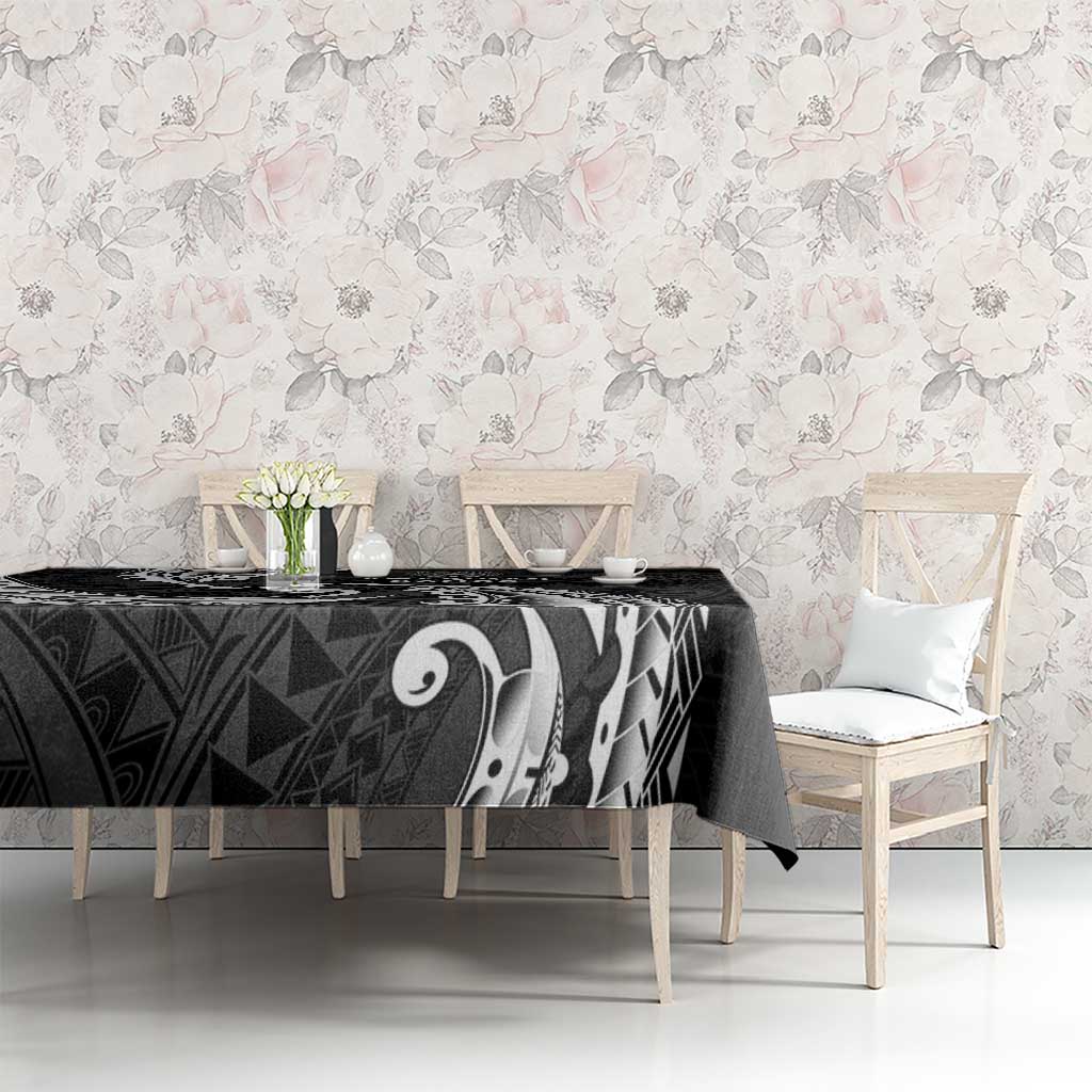 AAPI Heritage Month Tablecloth American Samoa Polynesian Tribal Wave