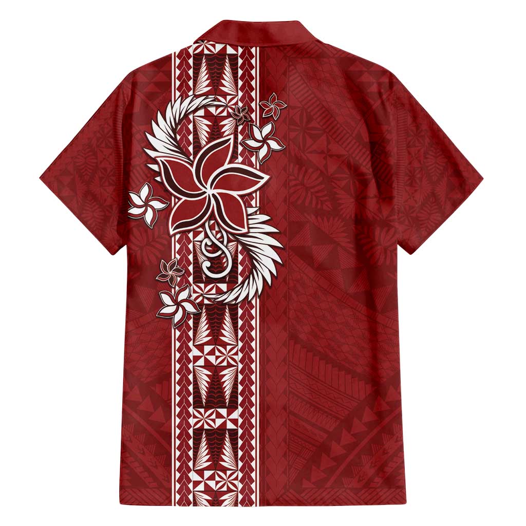Tonga Language Week Family Matching Tank Maxi Dress and Hawaiian Shirt Malo e Lelei Kupesi Ngatu Pattern