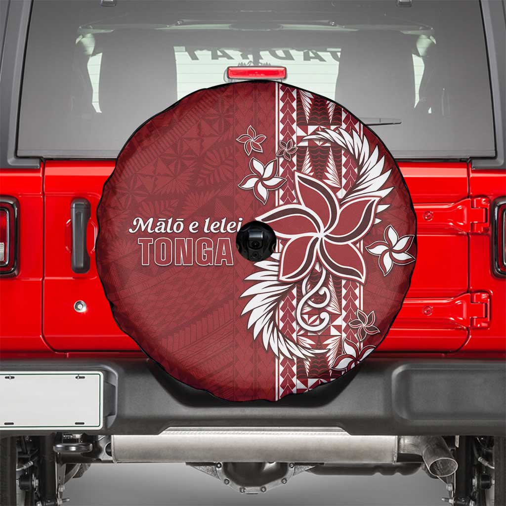 Tonga Language Week Spare Tire Cover Malo e Lelei Kupesi Ngatu Pattern