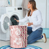 Samoa Teuila Laundry Basket Pink Samoan Siapo Motifs