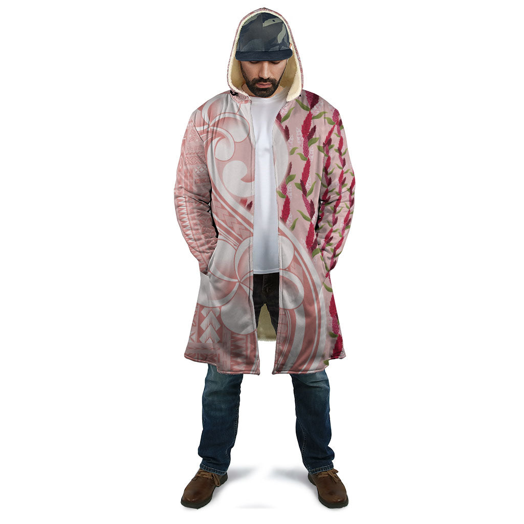 Samoa Teuila Cloak Pink Samoan Siapo Motifs