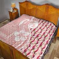 Samoa Teuila Quilt Pink Samoan Siapo Motifs