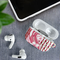 Samoa Teuila AirPods Case White Samoan Siapo Motifs