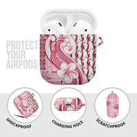 Samoa Teuila AirPods Case White Samoan Siapo Motifs