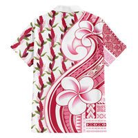 Samoa Teuila Family Matching Mermaid Dress and Hawaiian Shirt White Samoan Siapo Motifs