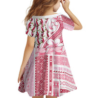 Samoa Teuila Family Matching Off Shoulder Maxi Dress and Hawaiian Shirt White Samoan Siapo Motifs