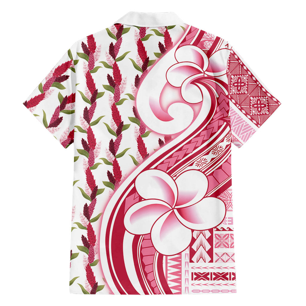 Samoa Teuila Family Matching Off Shoulder Maxi Dress and Hawaiian Shirt White Samoan Siapo Motifs