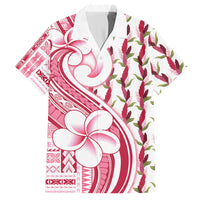 Samoa Teuila Hawaiian Shirt White Samoan Siapo Motifs